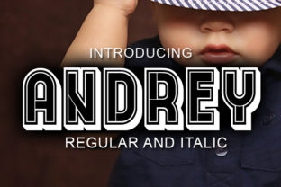 Andrey: A Bold Retro Display Font for Standout Web Design