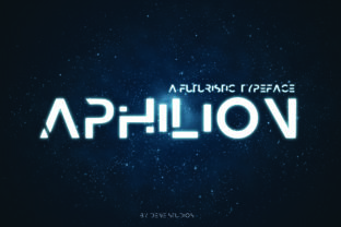 Aphilion: A Futuristic Display Font for Modern Web Design
