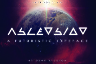 Ascension: A Futuristic Display Font for Creative Branding
