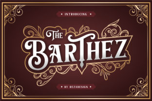 Barthez: A Bold Retro Font That Elevates Small Business Branding
