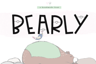 Bearly: A Handmade Font That Adds Charm to Business Branding
