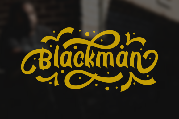 Blackman: A Playful Display Font That Brings Handmade Designs to Life