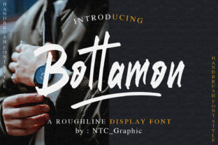 Bottamon: A Handwritten Font That Elevates Handmade Branding