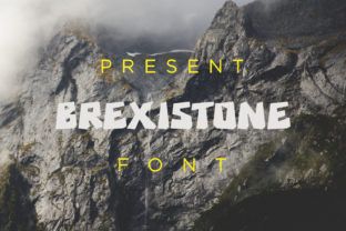 Brexistone: A Playful Display Font for Bold Marketing Designs