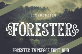 Forester: An All-Caps Display Font That Elevates Brand Identity Projects