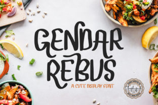 Gendar Rebus: A Unique Display Font for Modern Web Design