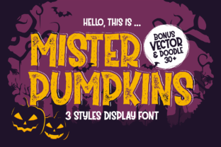 How Mister Pumpkins Font Brings Halloween Cheer to Campaign Graphics