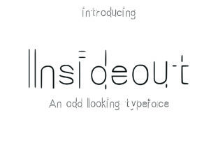 Inside out Font: Turning Campaigns Upside Down with Bold Typography