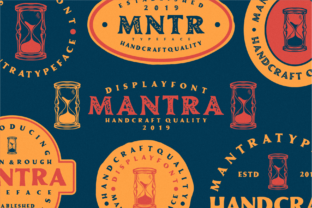 Mantra: A Classic Display Font for Vintage and Elegant Branding