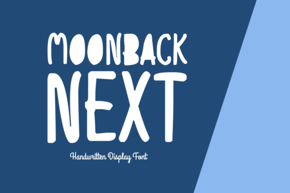 Moonback Next: A Charming Display Font for Modern Web Design
