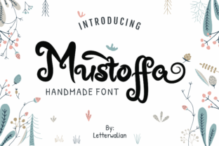 Mustoffa: A Charming Handwritten Font for Editorial Design and Digital Publishing