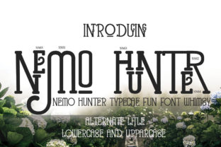 Nemo Hunter: A Whimsical Display Font for Brand-Centric Campaigns