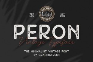 Peron: A Modern Display Font That Elevates Small Business Branding