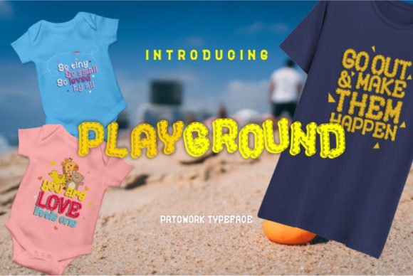 Playground: A Cute Display Font That Makes Handmade Designs Shine