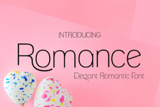 Romance: A Modernly Minimalist Display Font for Elegant Digital Branding