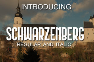 Schwarzenberg Font: Elevating Brand Visuals with Gothic Elegance