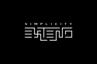 Simplicity Extend: A Modern Display Font for Editorial Design