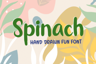 Spinach: A Freaky Funky Display Font That Makes Design Projects Stand Out
