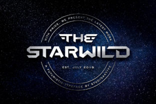 The Starwild: A Futuristic Font for Sci-Fi Themed Web Design
