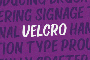 Velcro: A Fun and Playful Display Font for Elegant Editorial Design
