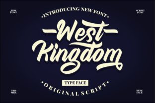 West Kingdom: A Standout Display Font for Bold Campaign Visuals